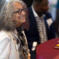 faculty with huge grins